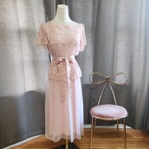 🌸 Vintage 1960s Miss Elliette California Dress – 3-Piece Set 🌸
